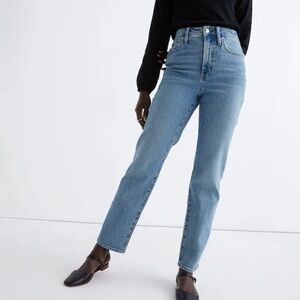 Madewell Curvy Perfect Vintage Straight Jean 29P